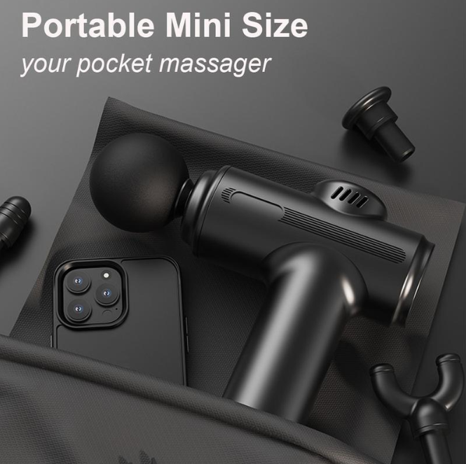 USB Rechargeable Handheld Electric Massager