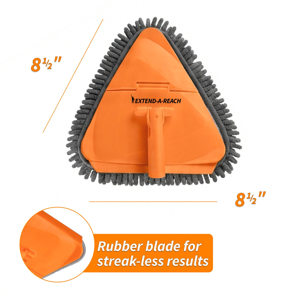 Extend-A-Reach Wall Cleaner Tool with Extension Pole