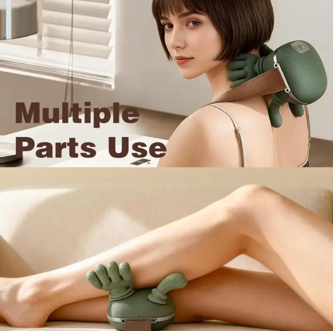 4D Shiatsu Neck & Shoulder Massager with Heat