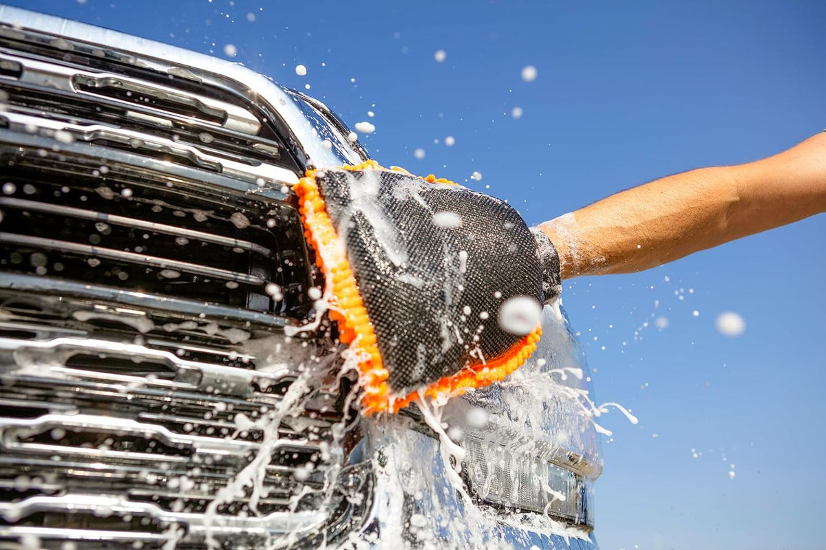 Extend-A-Reach Chenille Microfiber Car Wash Mitt