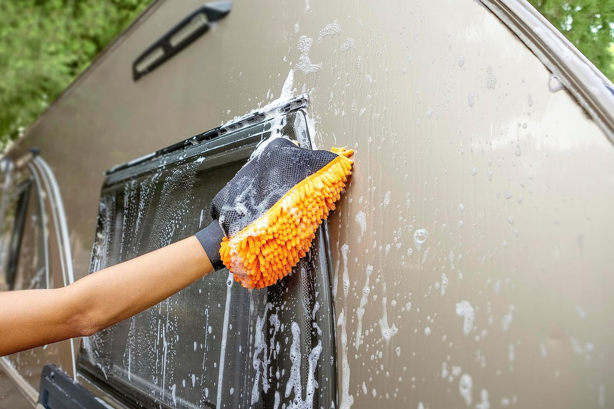 Extend-A-Reach Chenille Microfiber Car Wash Mitt