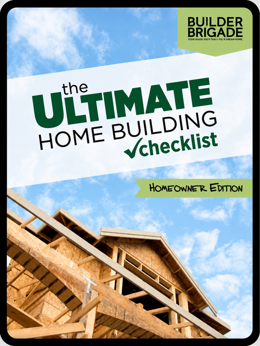 The Ultimate Home Building Checklist (Digital)