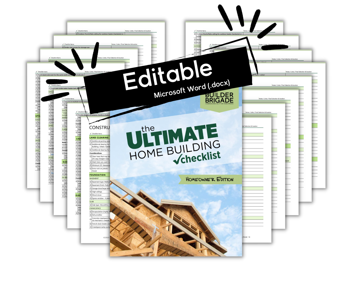 The Ultimate Home Building Bundle - (Digital)