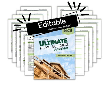 The Ultimate Home Building Bundle - (Digital)