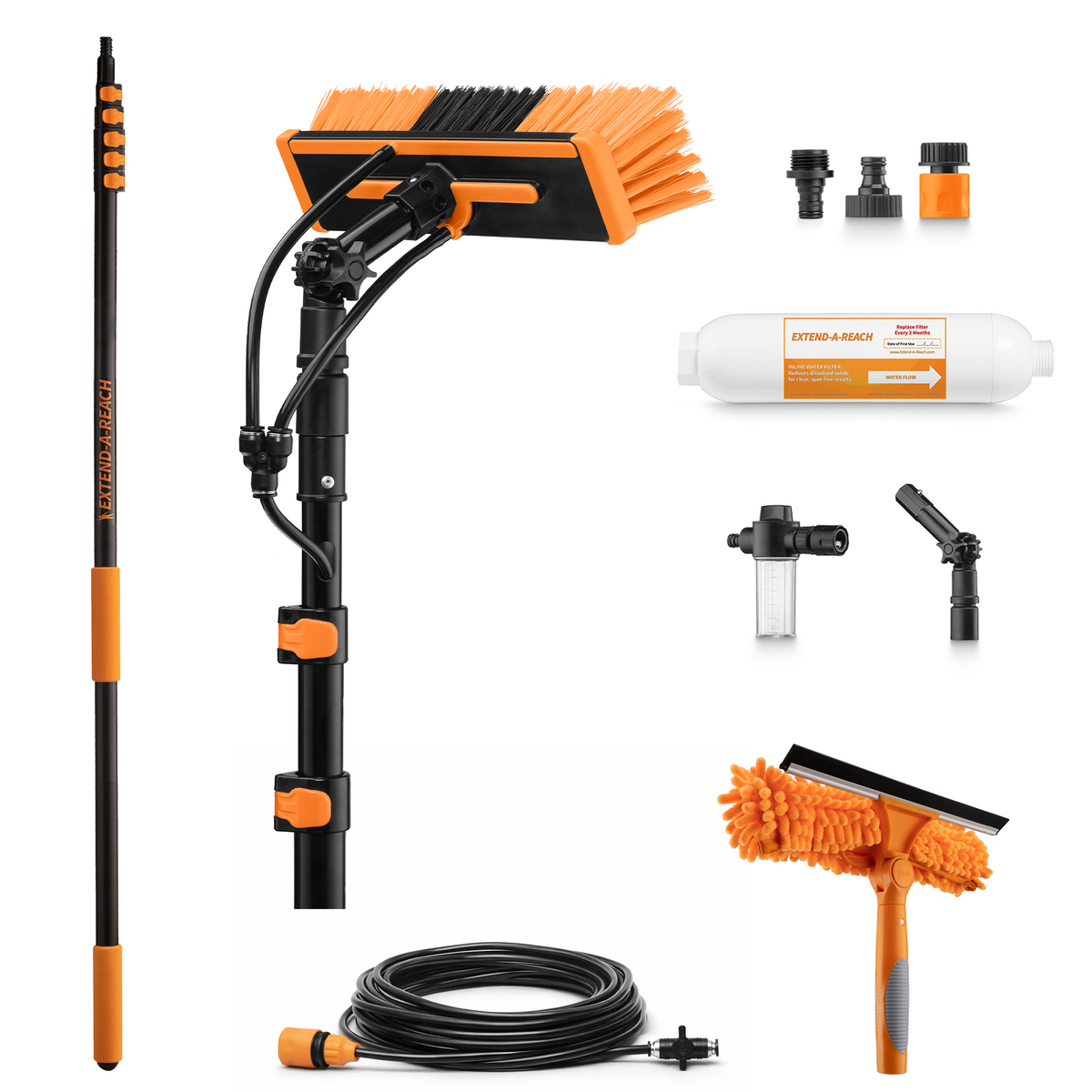 Extend-A-Reach Water Fed Pole Window Cleaning Kit
