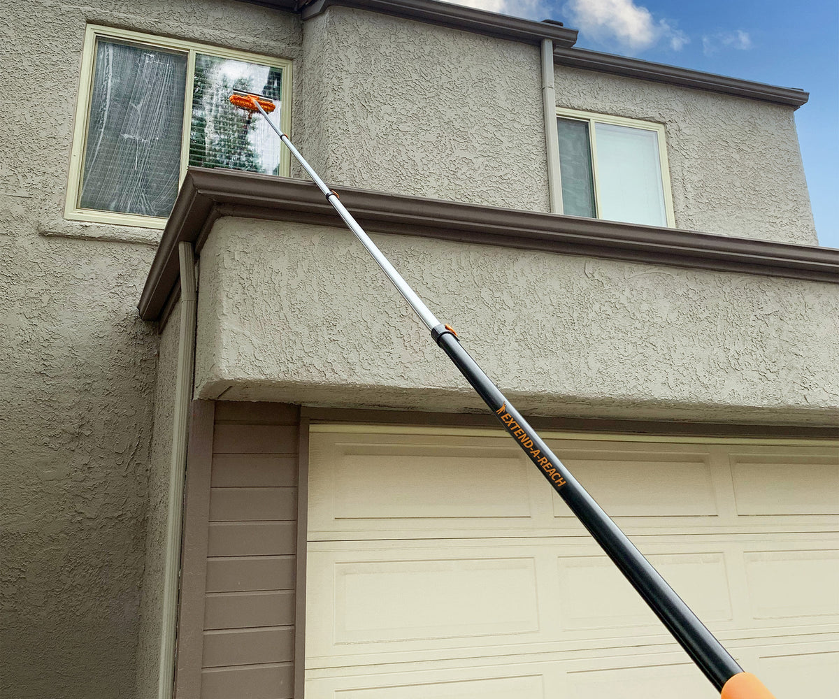 Extend-A-Reach 4-12 ft Telescoping Extension Pole with Universal Metal Tip