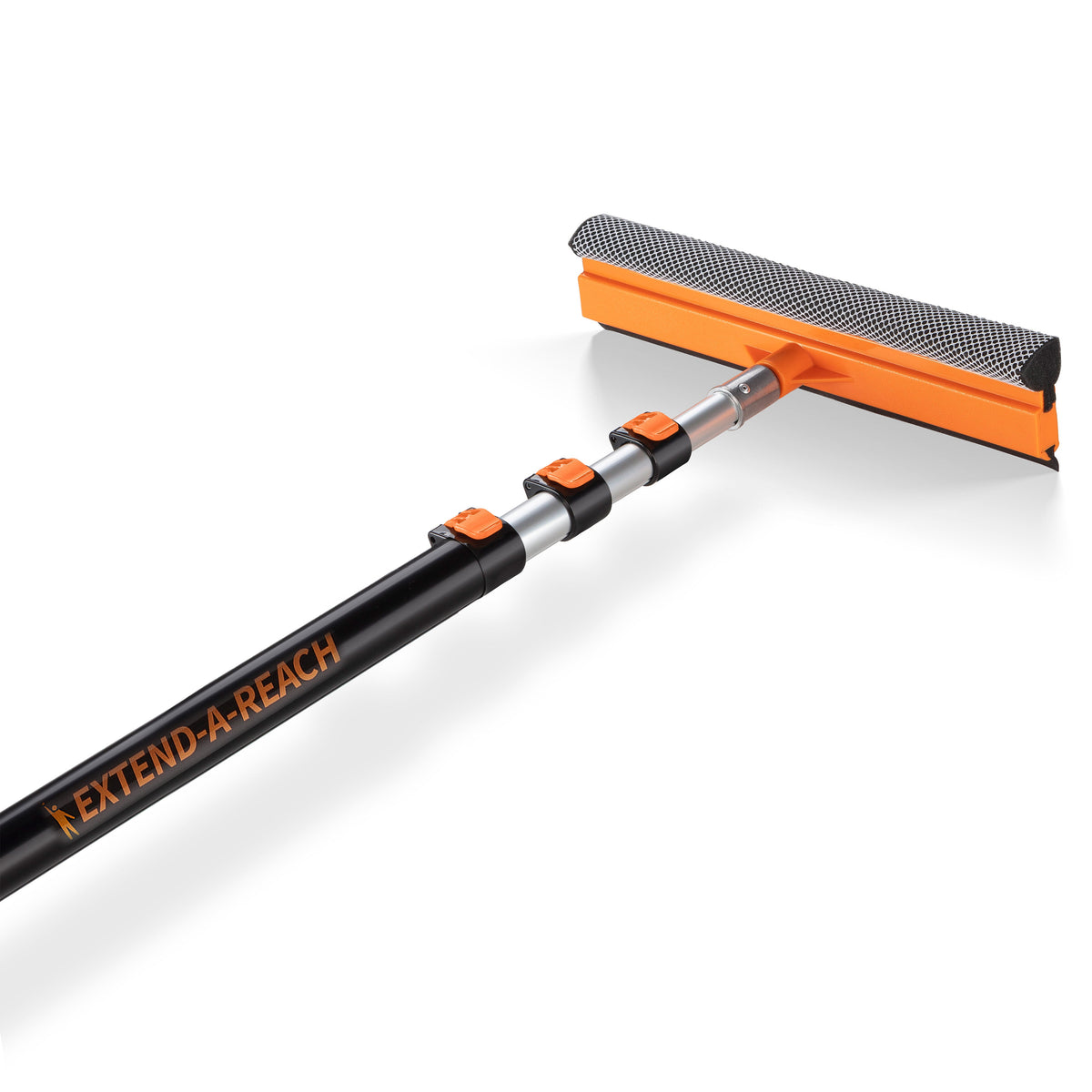 Extend-A-Reach Window Washer Squeegee Kit with Extension Pole