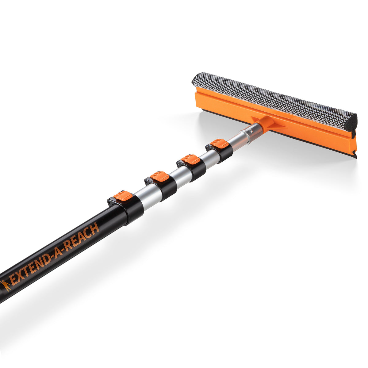 Extend-A-Reach Window Washer Squeegee Kit with Extension Pole