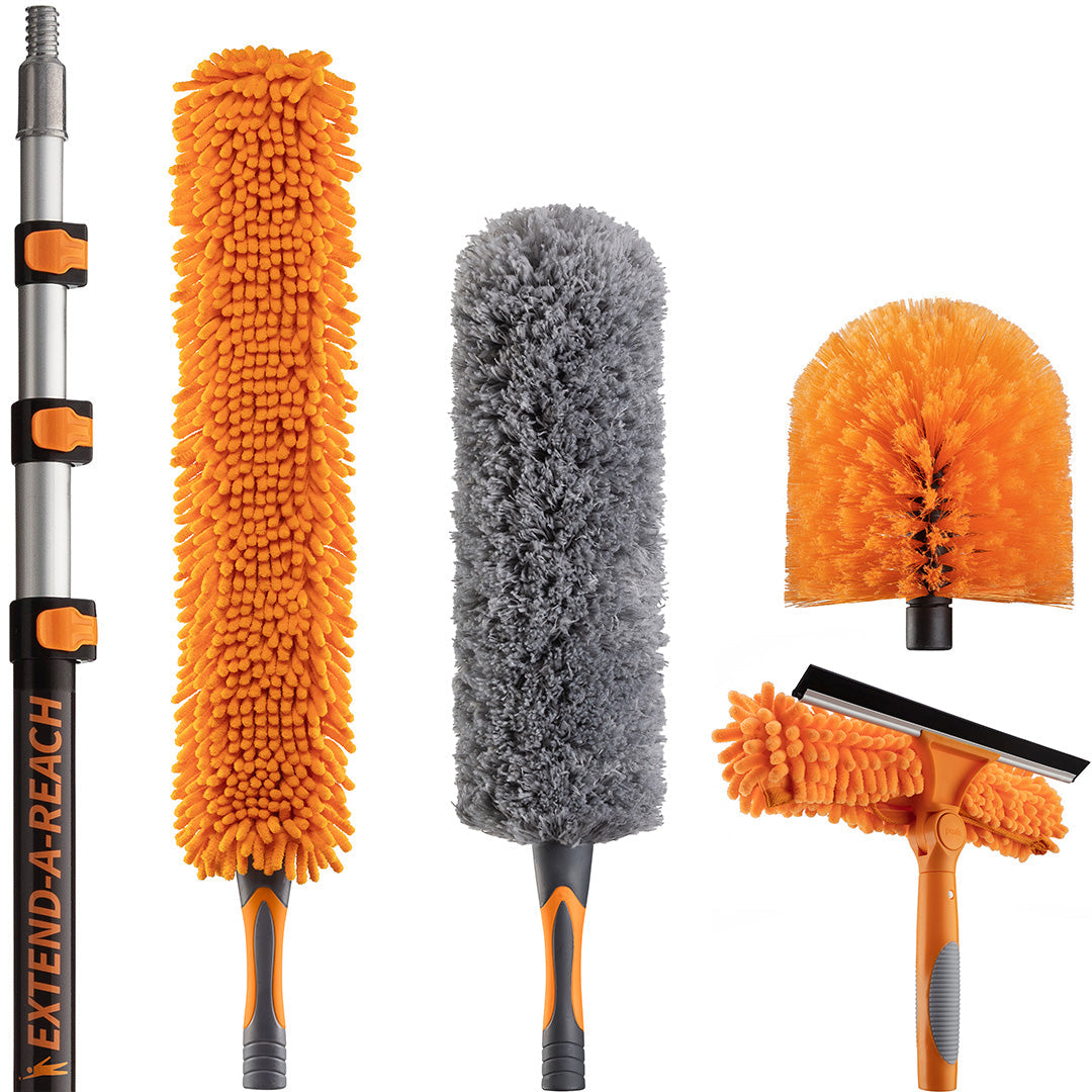 Extend-A-Reach 5-Piece High Reach Duster Kit with Extension Pole