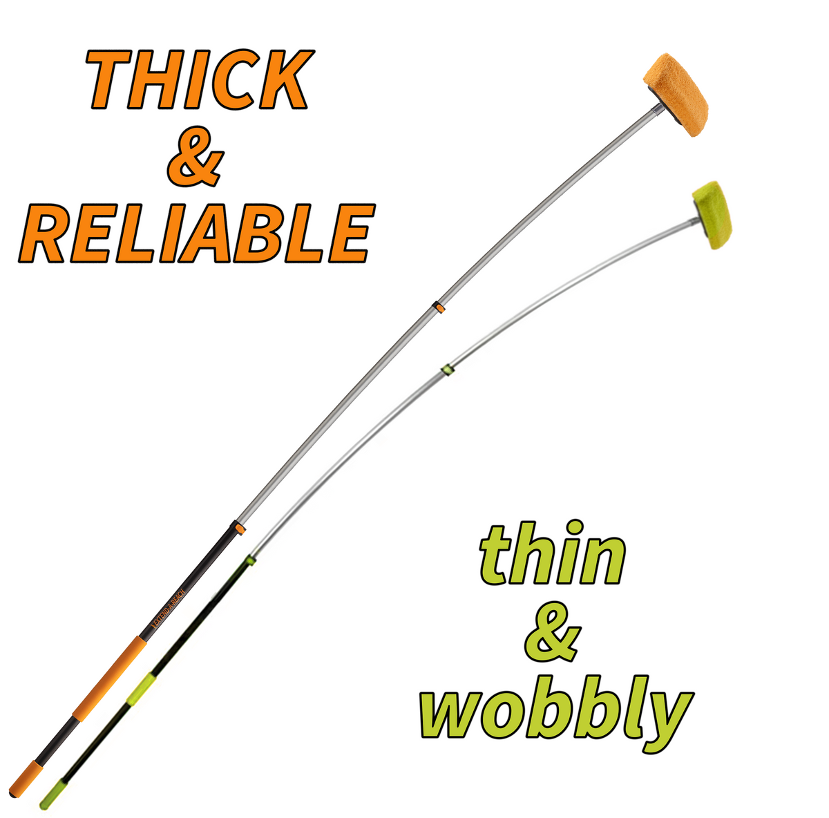 Extend-A-Reach Car Wash Kit with 12 feet Extension Pole
