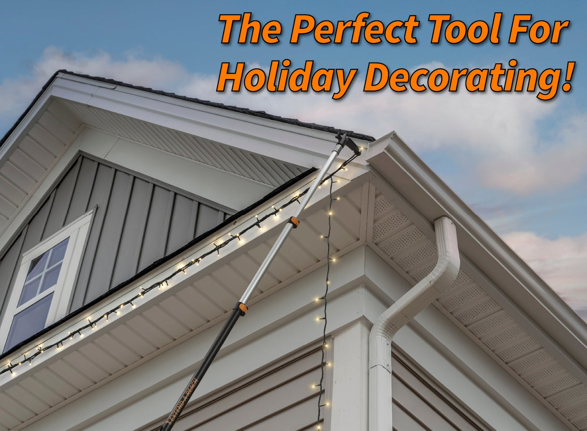 Extend-A-Reach Telescopic Extension Pole with Utility Hook