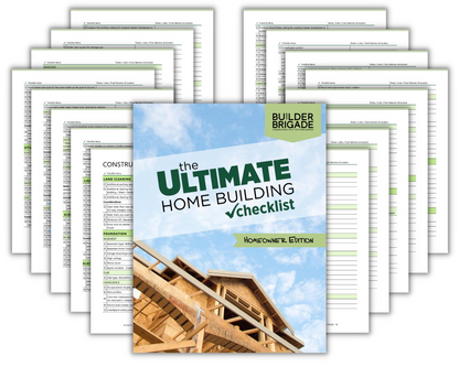 The Ultimate Home Building Checklist (Digital)