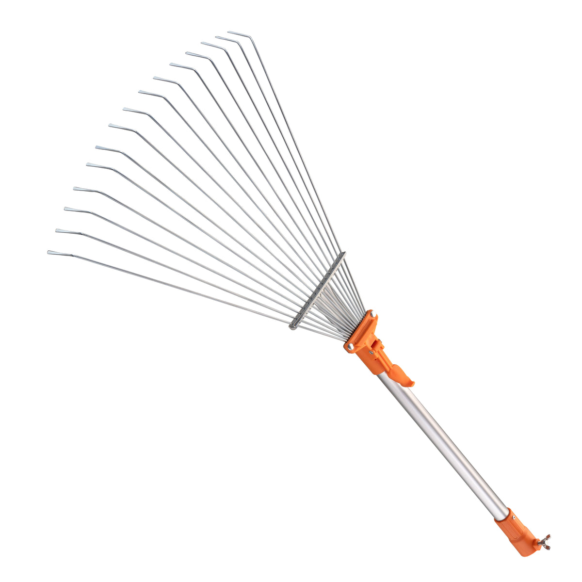 Extend-A-Reach Adjustable Roof Metal Leaf Rake Attachment (Pole Sold Separately)