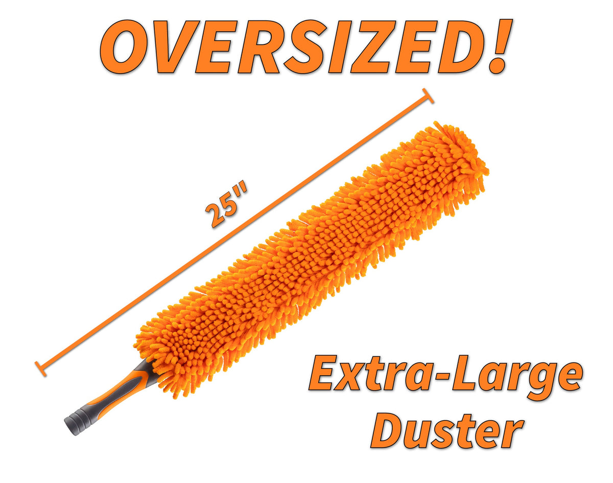 Extend-A-Reach Flexible Ceiling Fan Cleaner Duster - Fits All Extension Poles with Standard US Acme Thread (Pole Sold Separately)