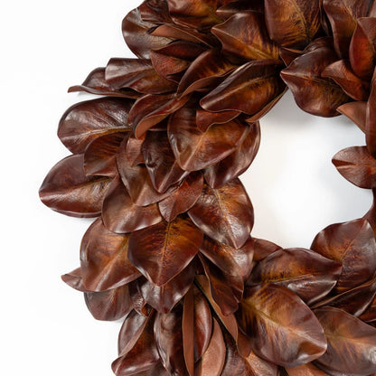 Haven Autumn Magnolia Wreath