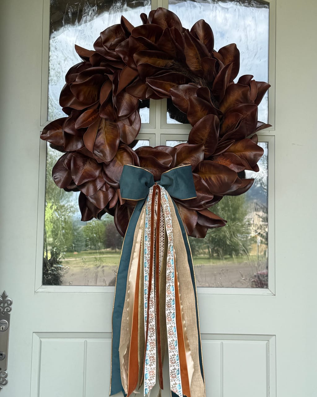 Haven Autumn Magnolia Wreath