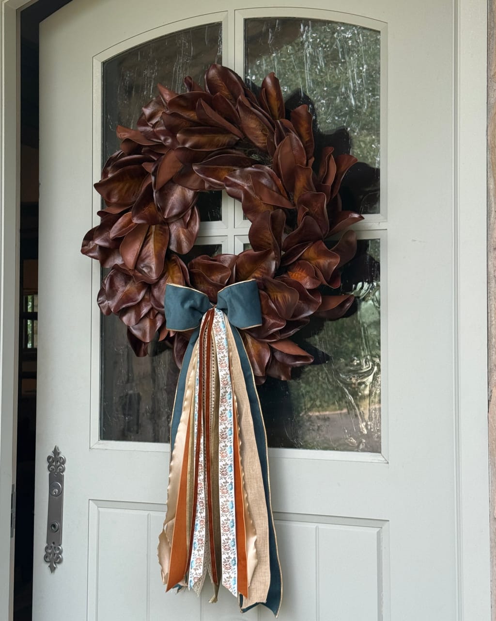 Haven Autumn Magnolia Wreath