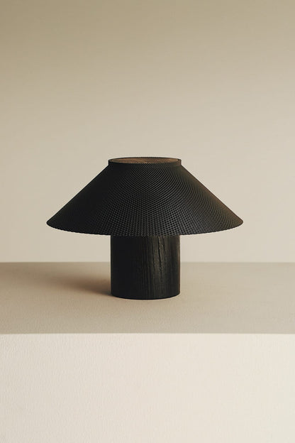 The Dappled Lamp - Charred Ash Wood