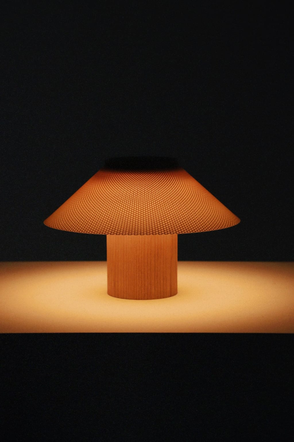 The Dappled Lamp - Light Ash Wood