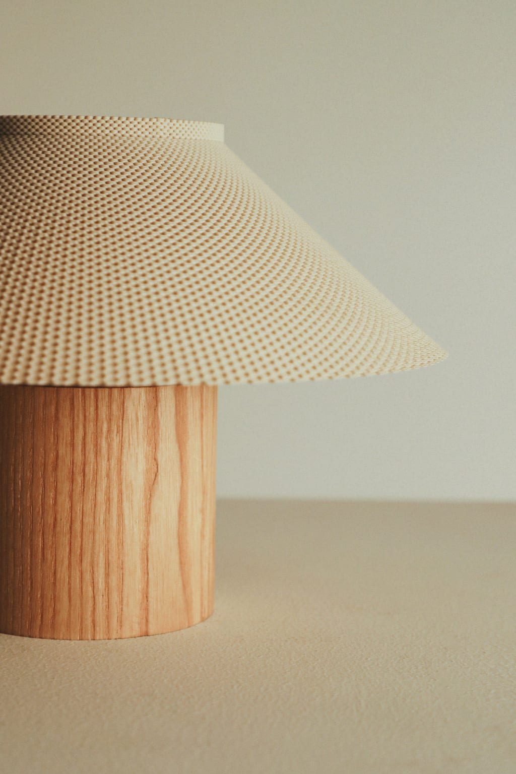 The Dappled Lamp - Light Ash Wood