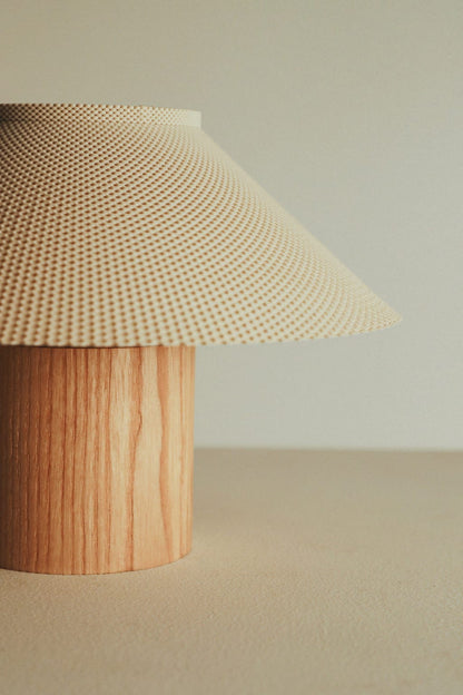 The Dappled Lamp - Light Ash Wood