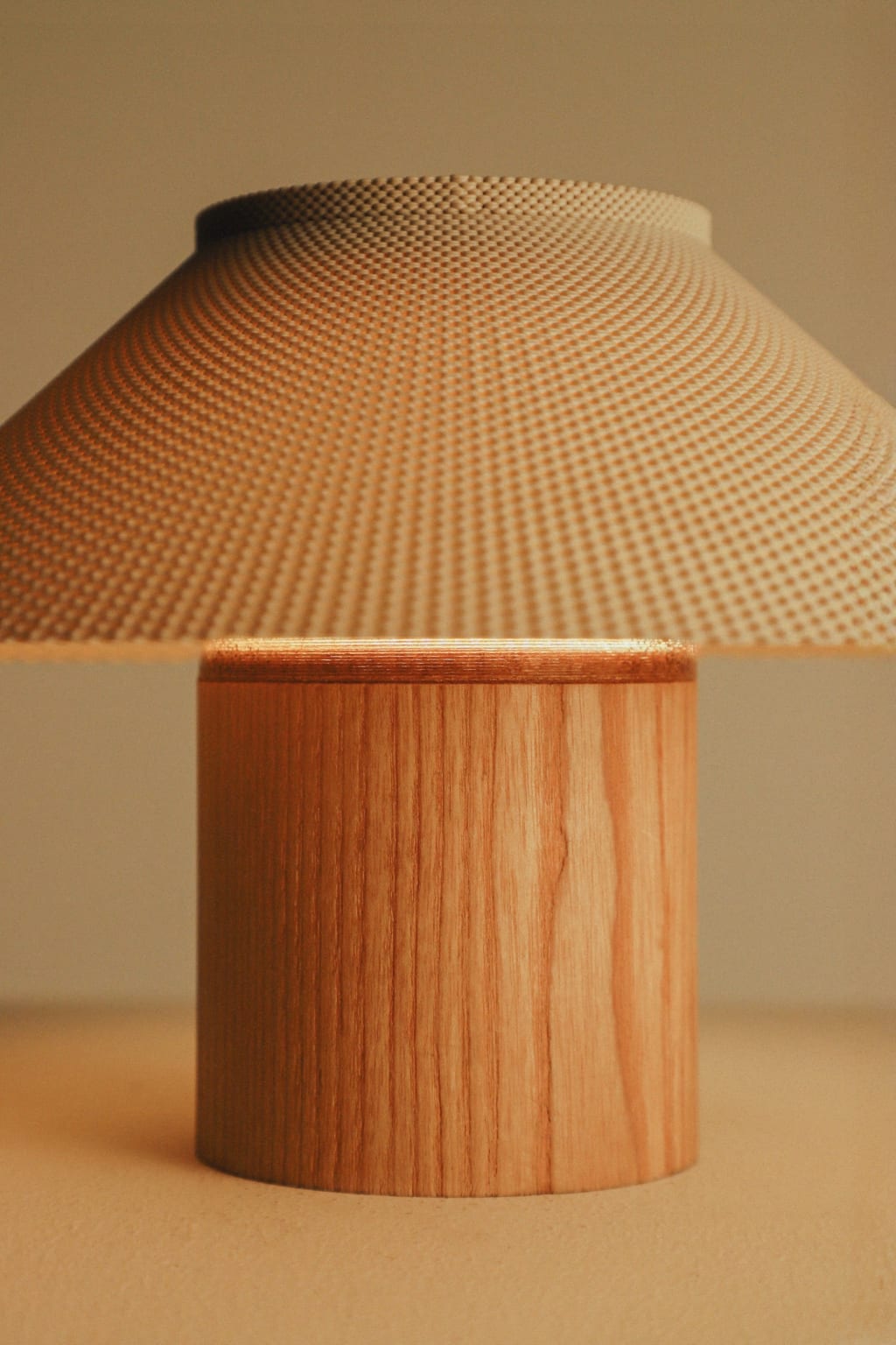 The Dappled Lamp - Light Ash Wood