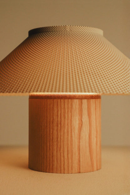 The Dappled Lamp - Light Ash Wood