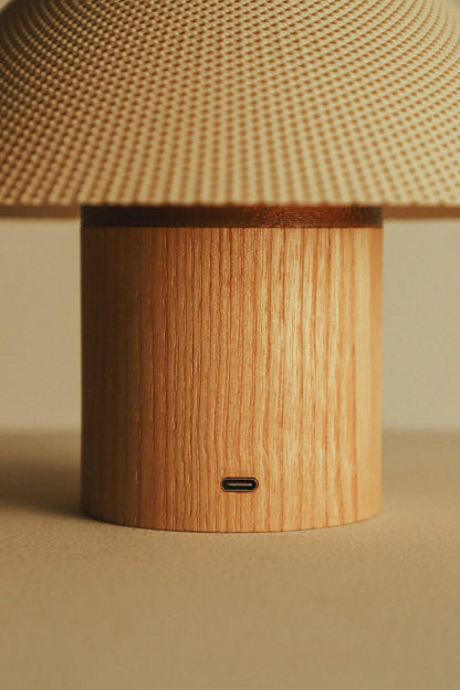 The Dappled Lamp - Light Ash Wood