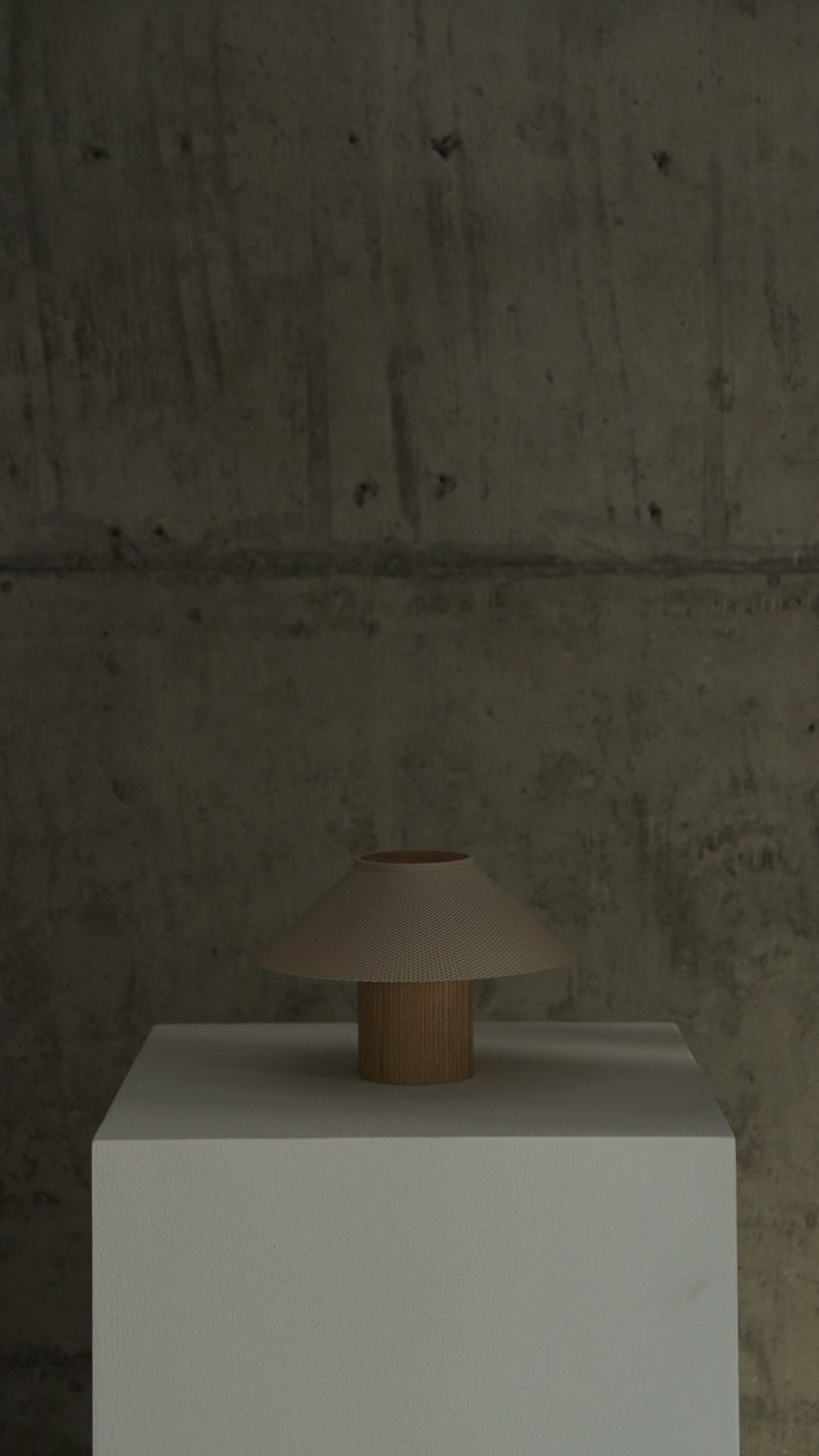 The Dappled Lamp - Light Ash Wood