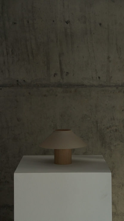 The Dappled Lamp - Light Ash Wood