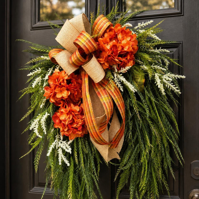 Fall Hydrangea Wreath