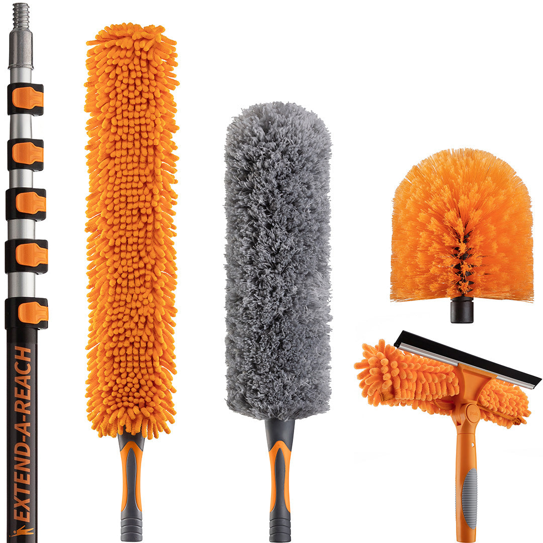 Extend-A-Reach 5-Piece High Reach Duster Kit with Extension Pole