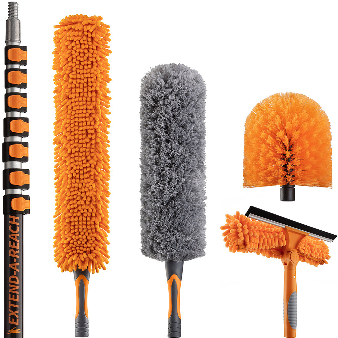 Extend-A-Reach 5-Piece High Reach Duster Kit with Extension Pole