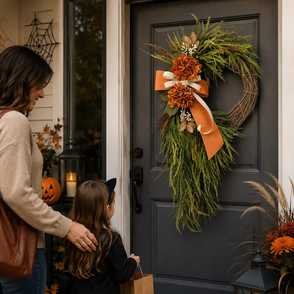 Fall Hydrangea Wreath