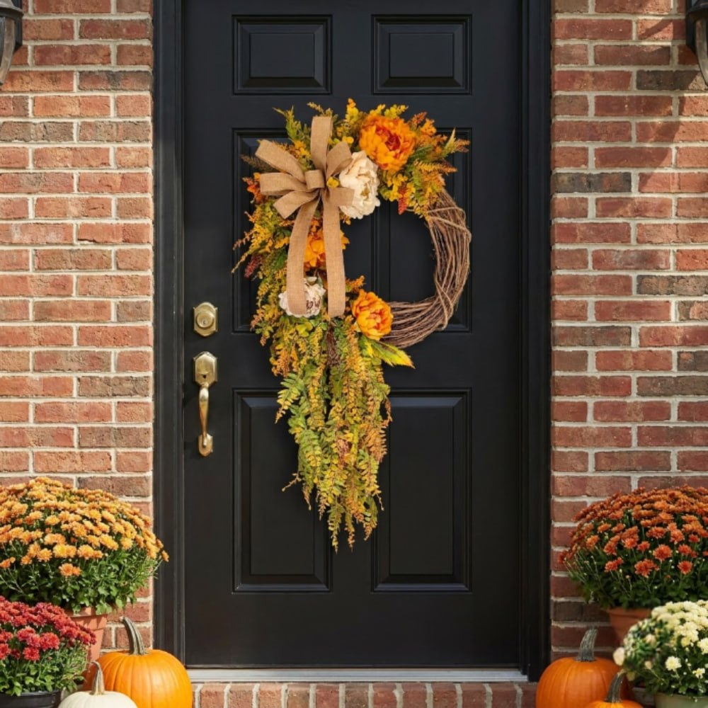 Fall Wreath For Front Door