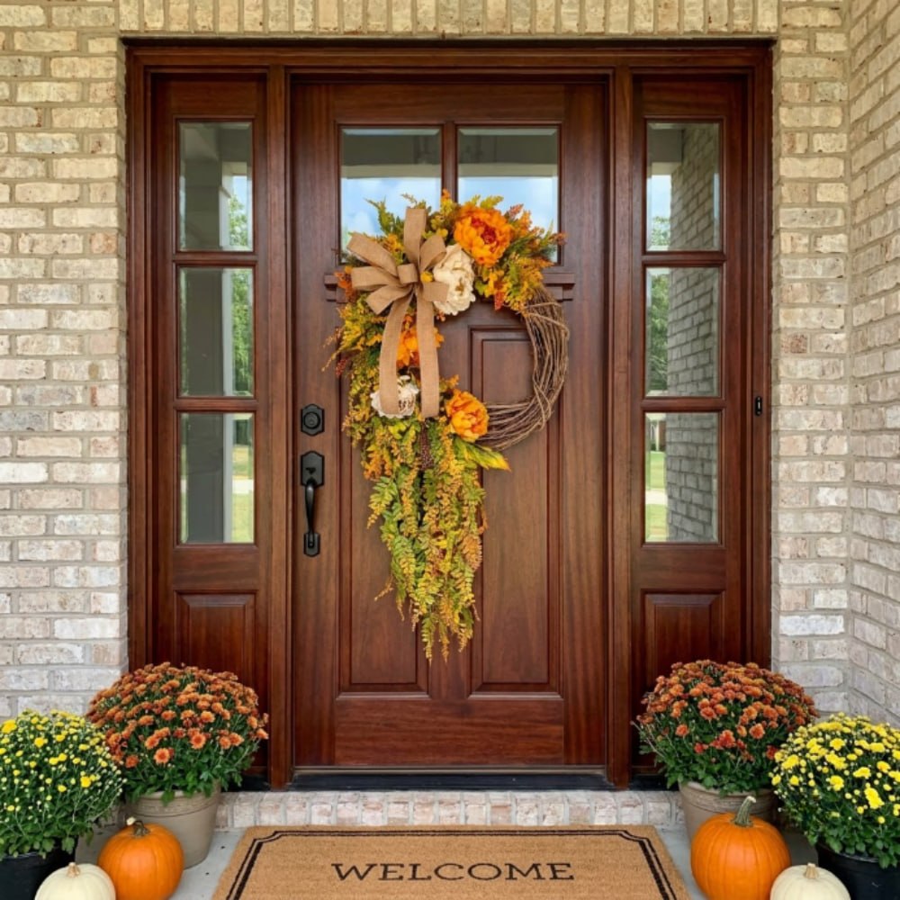 Fall Wreath For Front Door