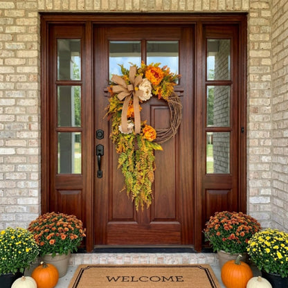 Fall Wreath For Front Door
