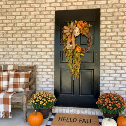 Fall Wreath For Front Door