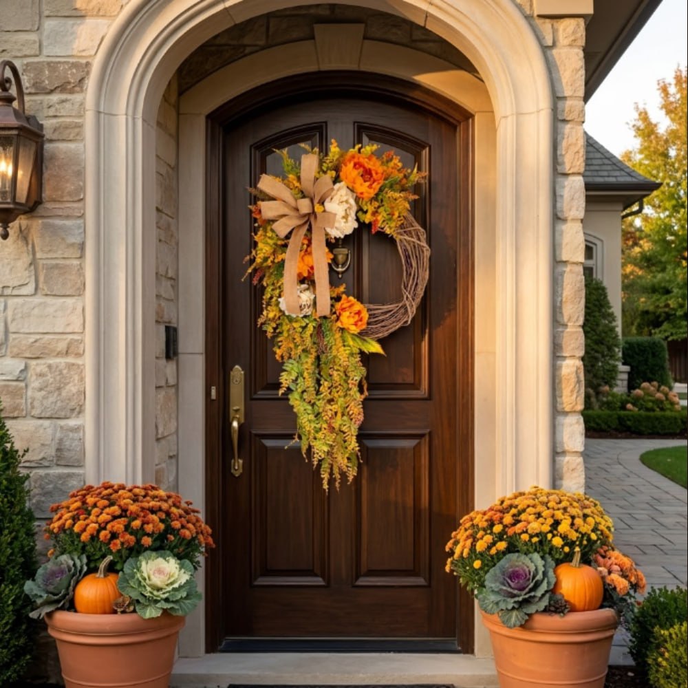 Fall Wreath For Front Door