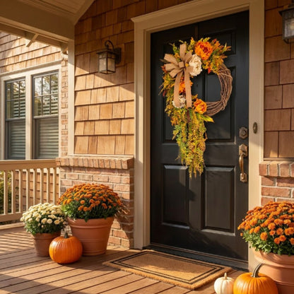 Fall Wreath For Front Door