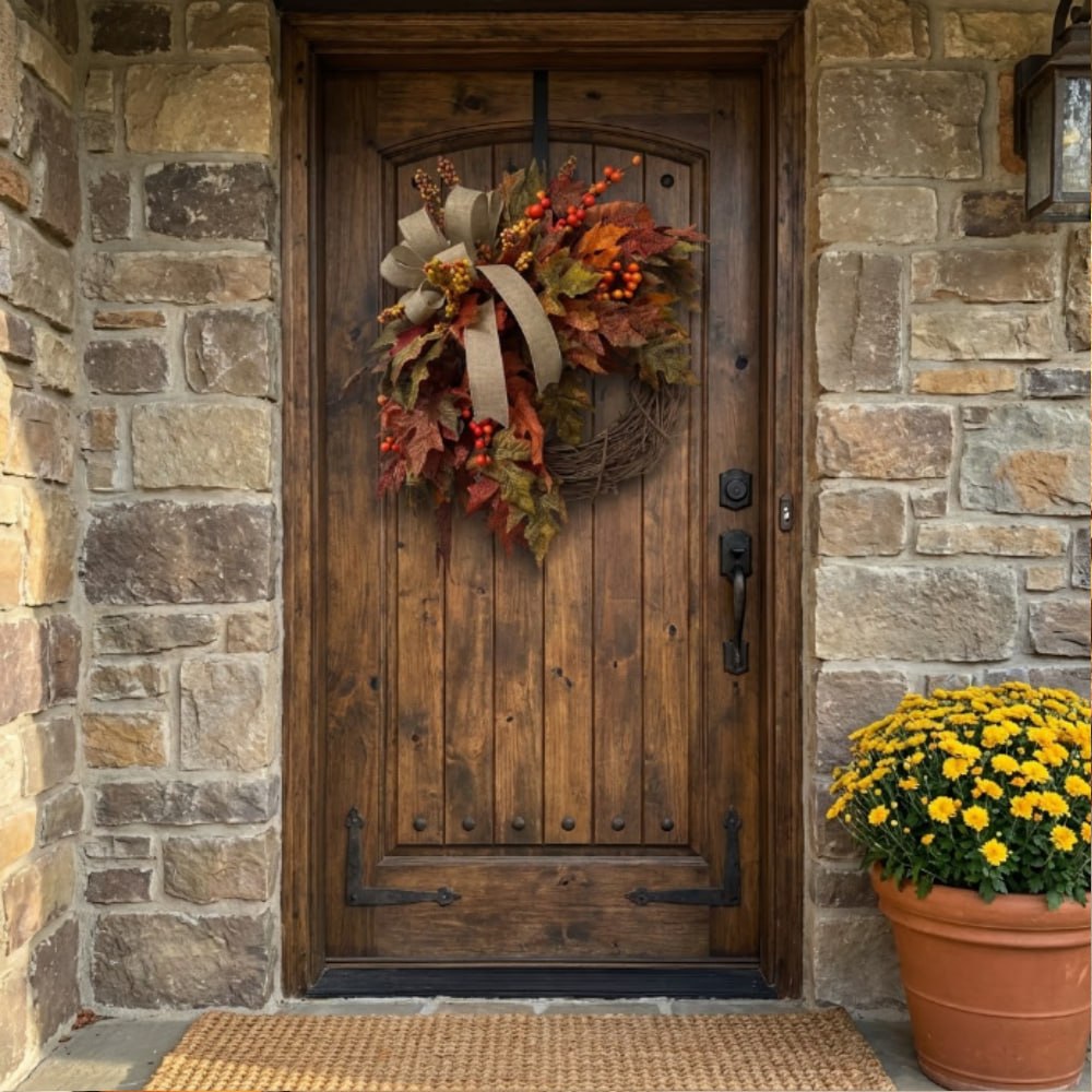 Fall Wreath for Front Door