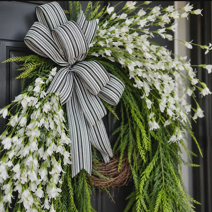 Autumn Front Door Wreath, Fall Hydrangea Wreath