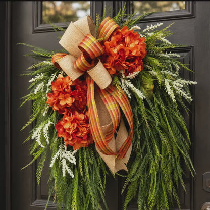 Fall Hydrangea Wreath