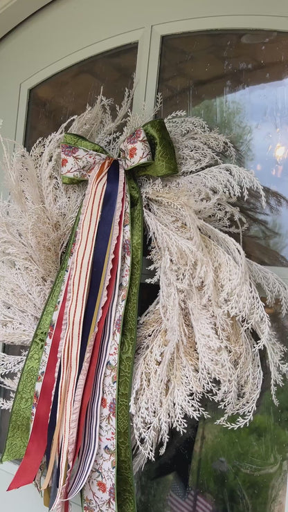 Forest Tapestry Wreath Ribbon
