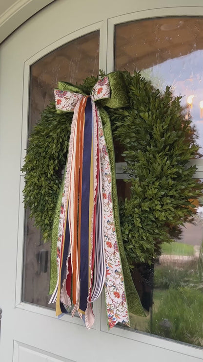 Forest Tapestry Wreath Ribbon