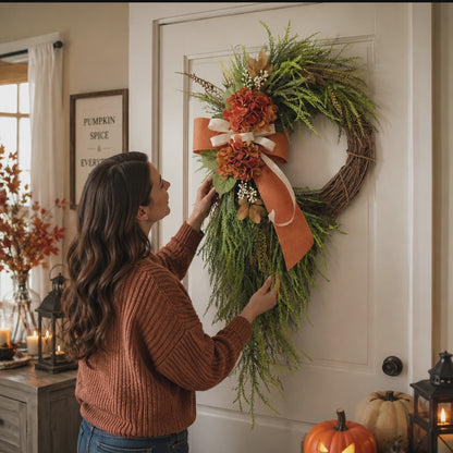 Fall Hydrangea Wreath