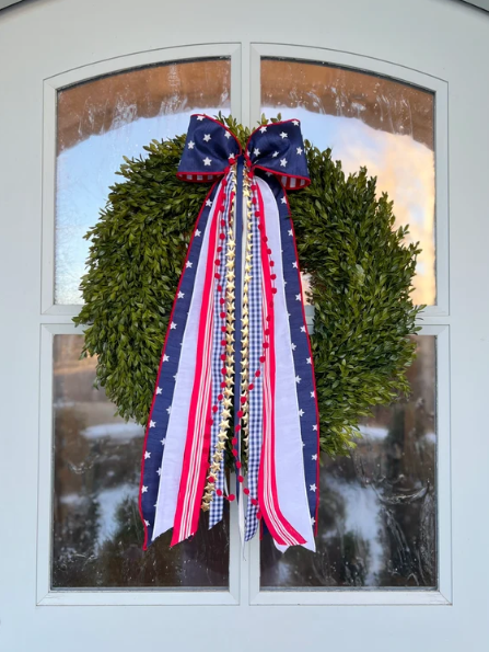 Old Glory Wreath Ribbon