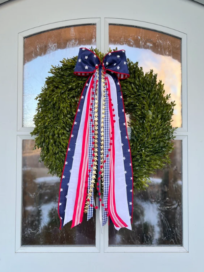 Old Glory Wreath Ribbon