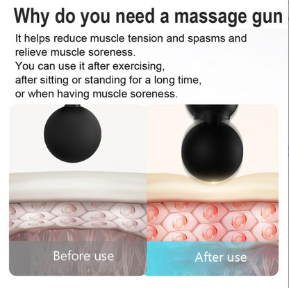 USB Rechargeable Handheld Electric Massager