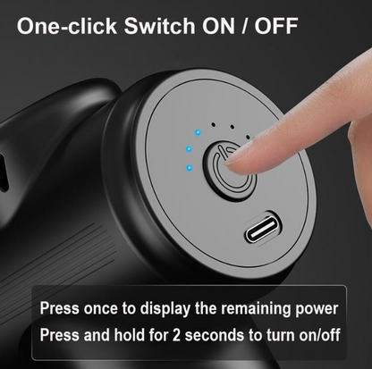 USB Rechargeable Handheld Electric Massager